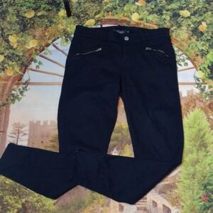 Level 99 zipped ankle black pants size 28